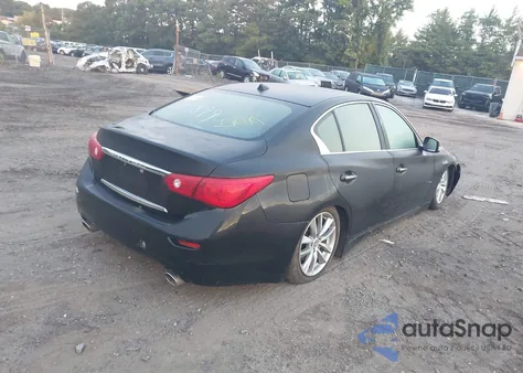 2015 Infiniti Q50 from USA, damaged, VIN JN1BV7AR2FM401571